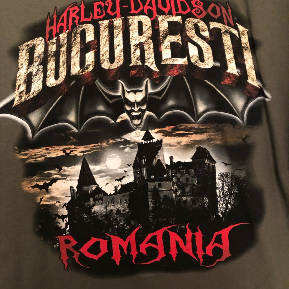 Harley Davidson Bucharest Graphic T